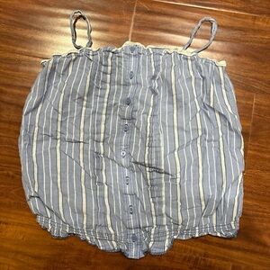 Gap kids striped crop cami